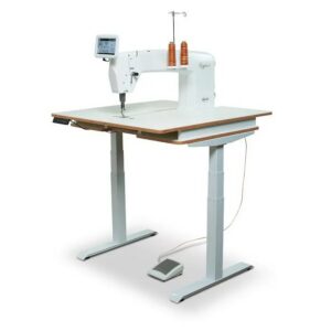 Baby Lock 20″ Regalia ST Sit Down Longarm Stationary Machine With Standard Insert Table (Lift Table Upgrade Available)